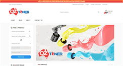 Desktop Screenshot of oztoner.com.au